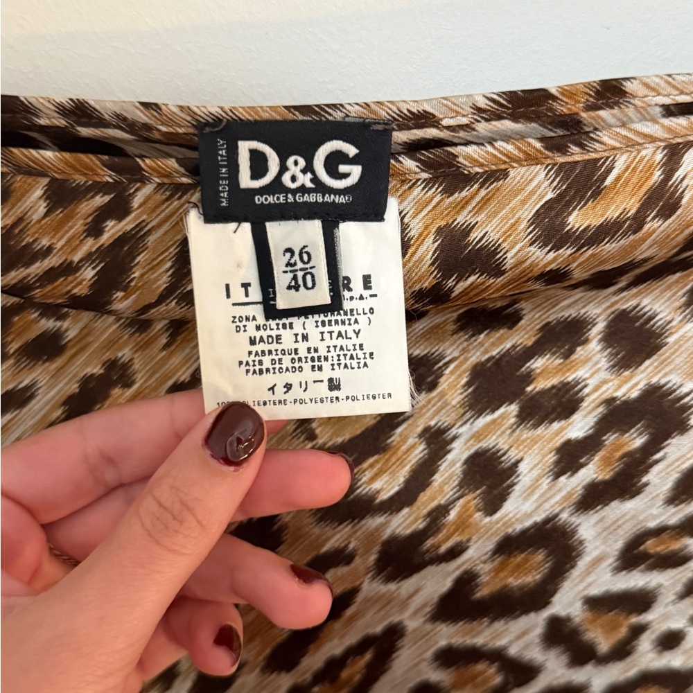 D&G Wild Patterned Skirt